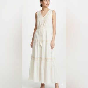 Joie White Sleeveless Maxi Dress
